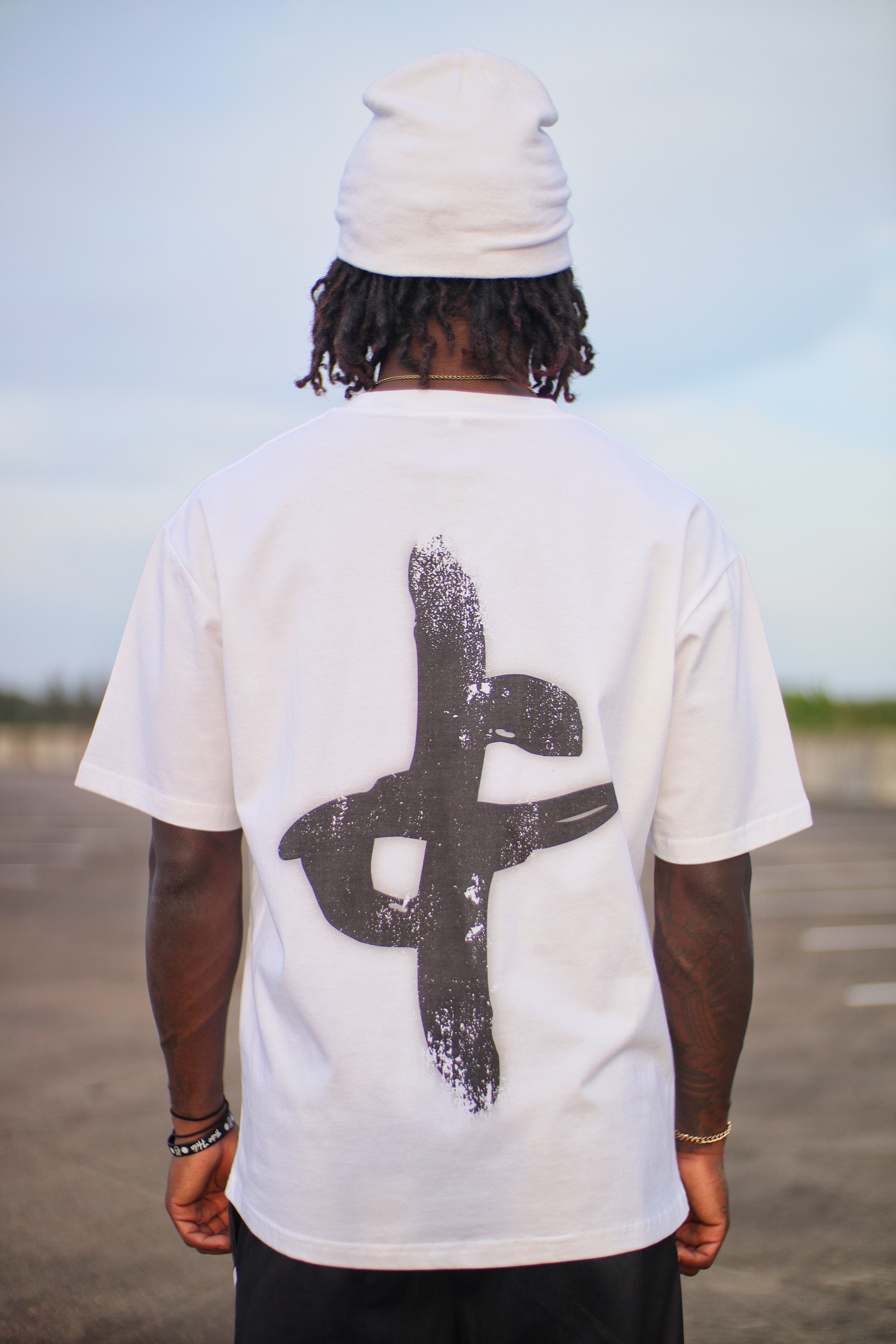 IDENTITY Oversize Tee - White