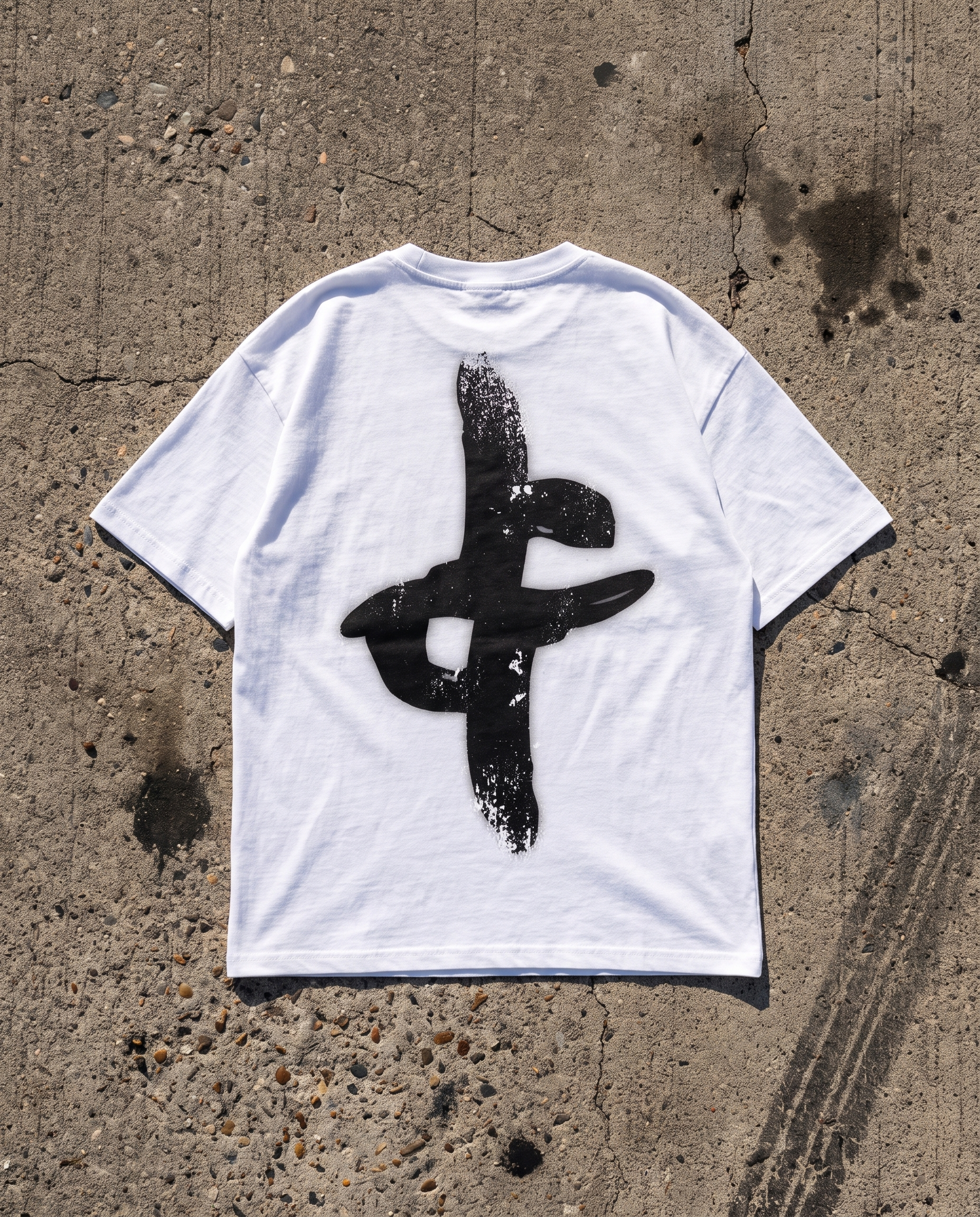 IDENTITY Oversize Tee - White