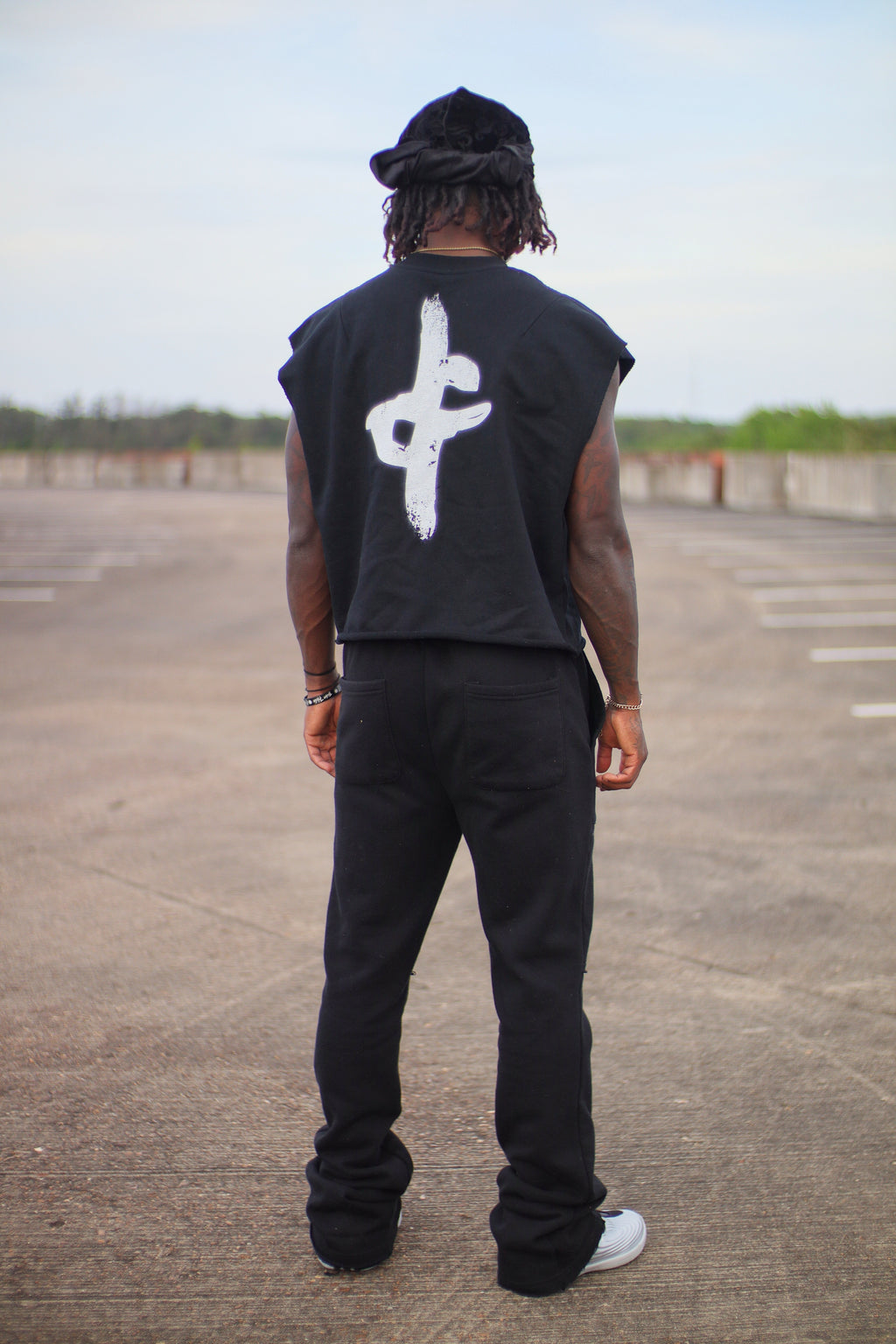 IDENTITY French Terry Boxy Tank Top