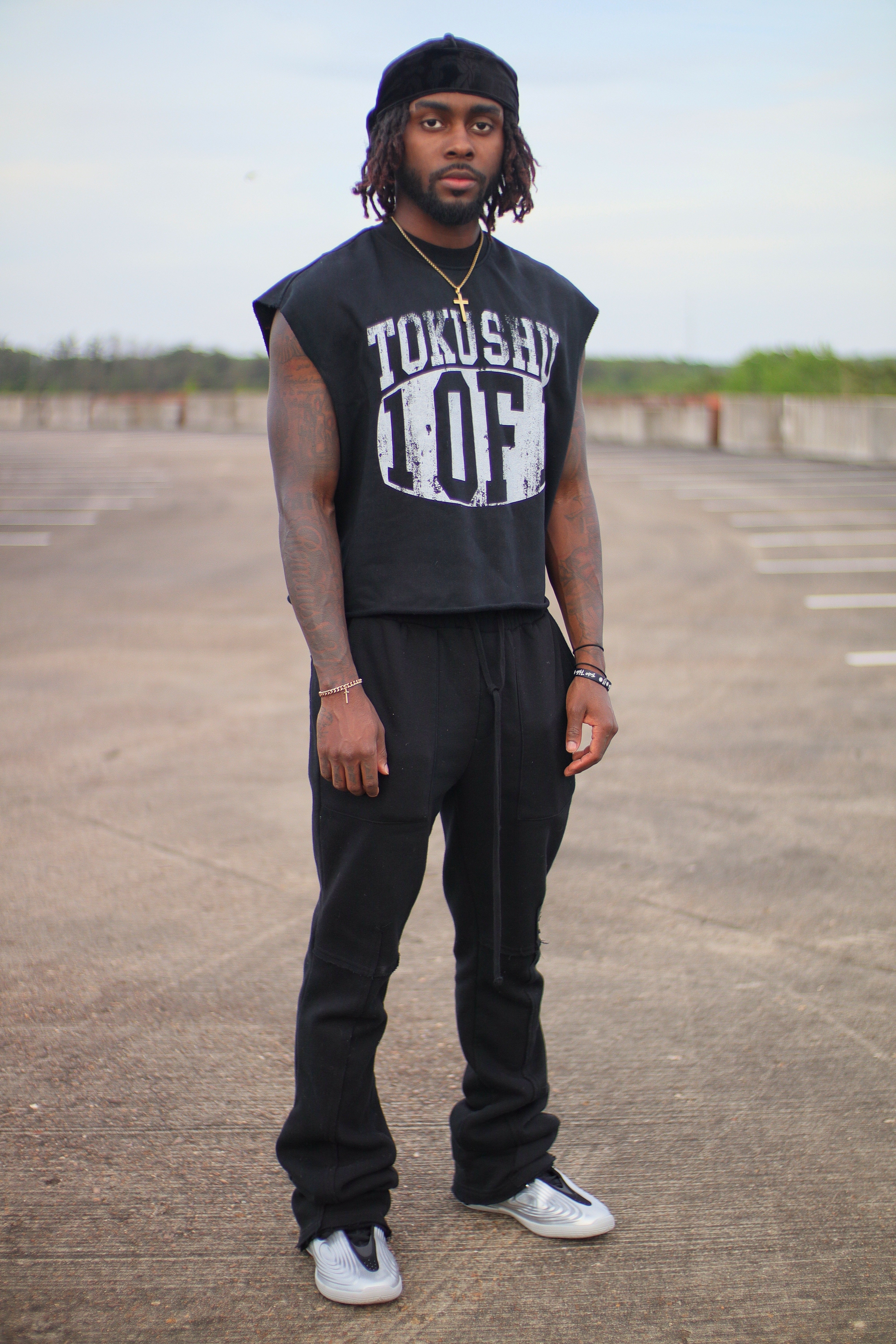 IDENTITY French Terry Boxy Tank Top