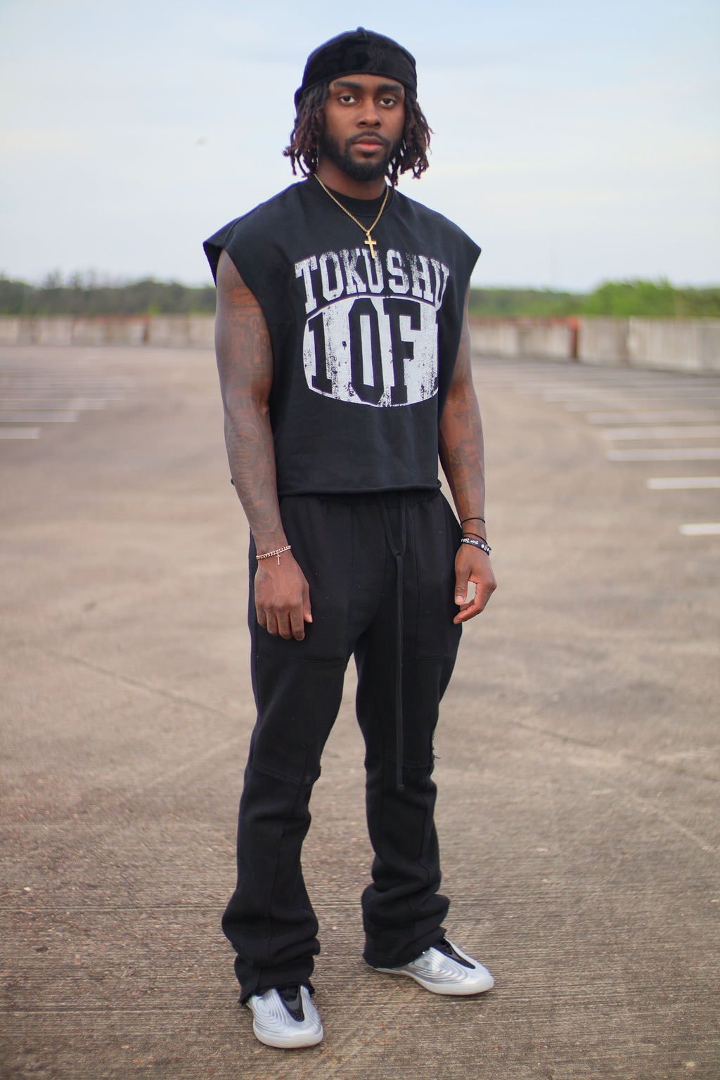IDENTITY French Terry Boxy Tank Top