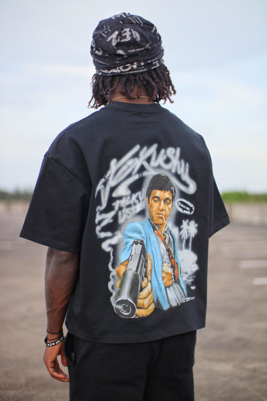 "I TALK U LISTEN" Loose Boxy Tee