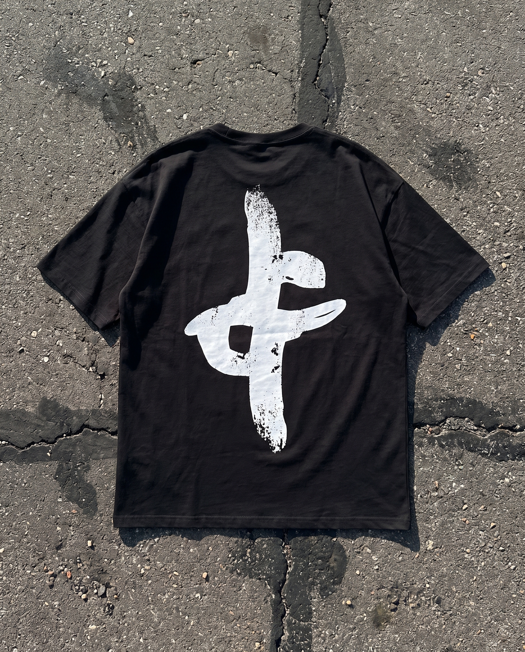 IDENTITY Oversize Tee - Black