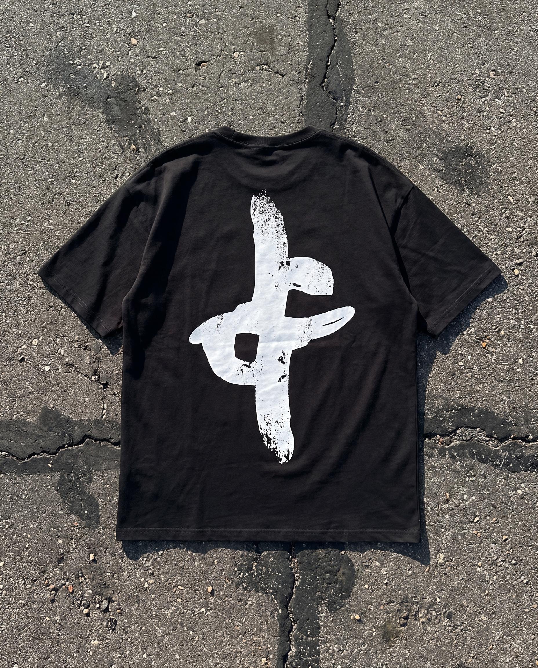 IDENTITY Oversize Tee - Black