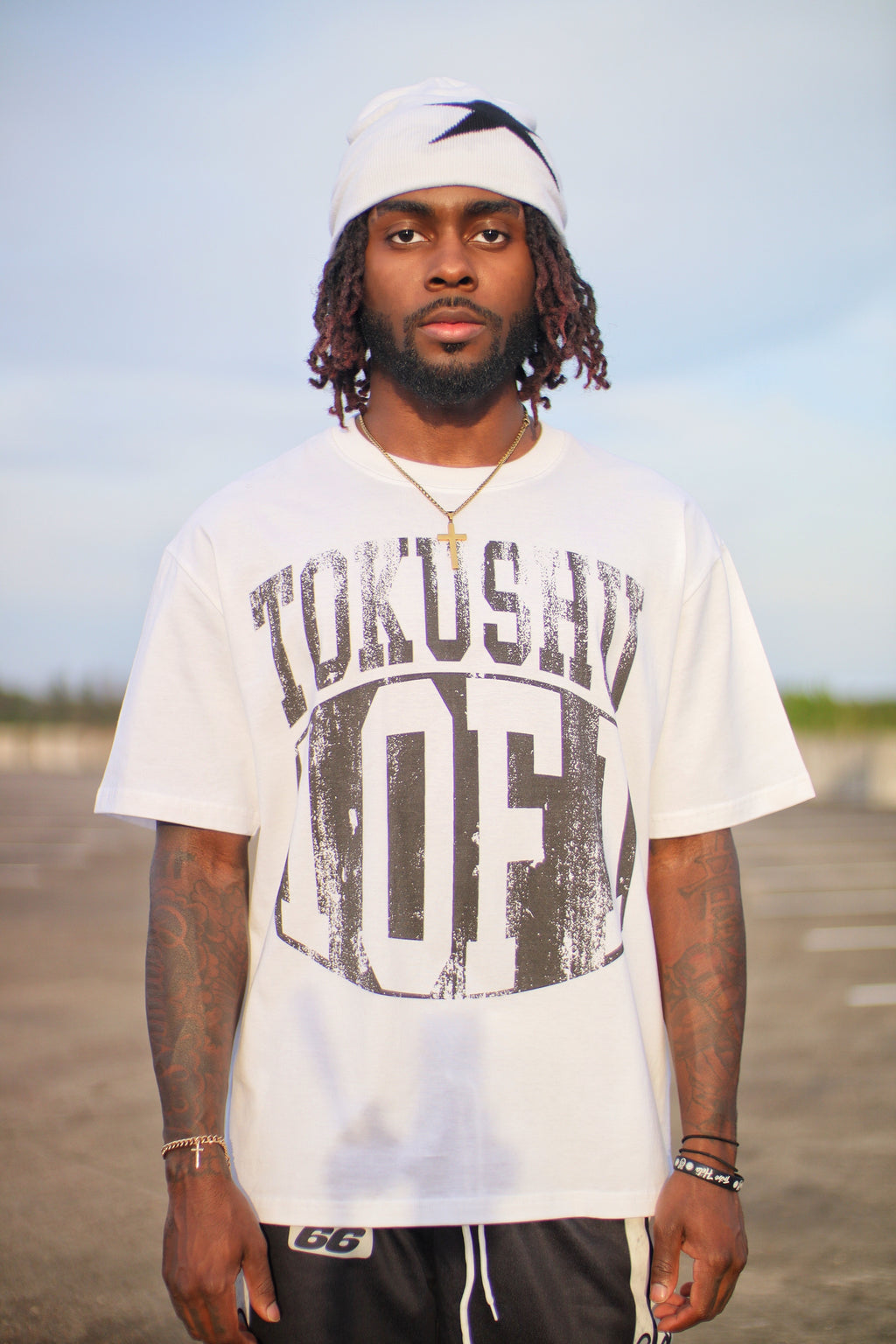 IDENTITY Oversize Tee - White
