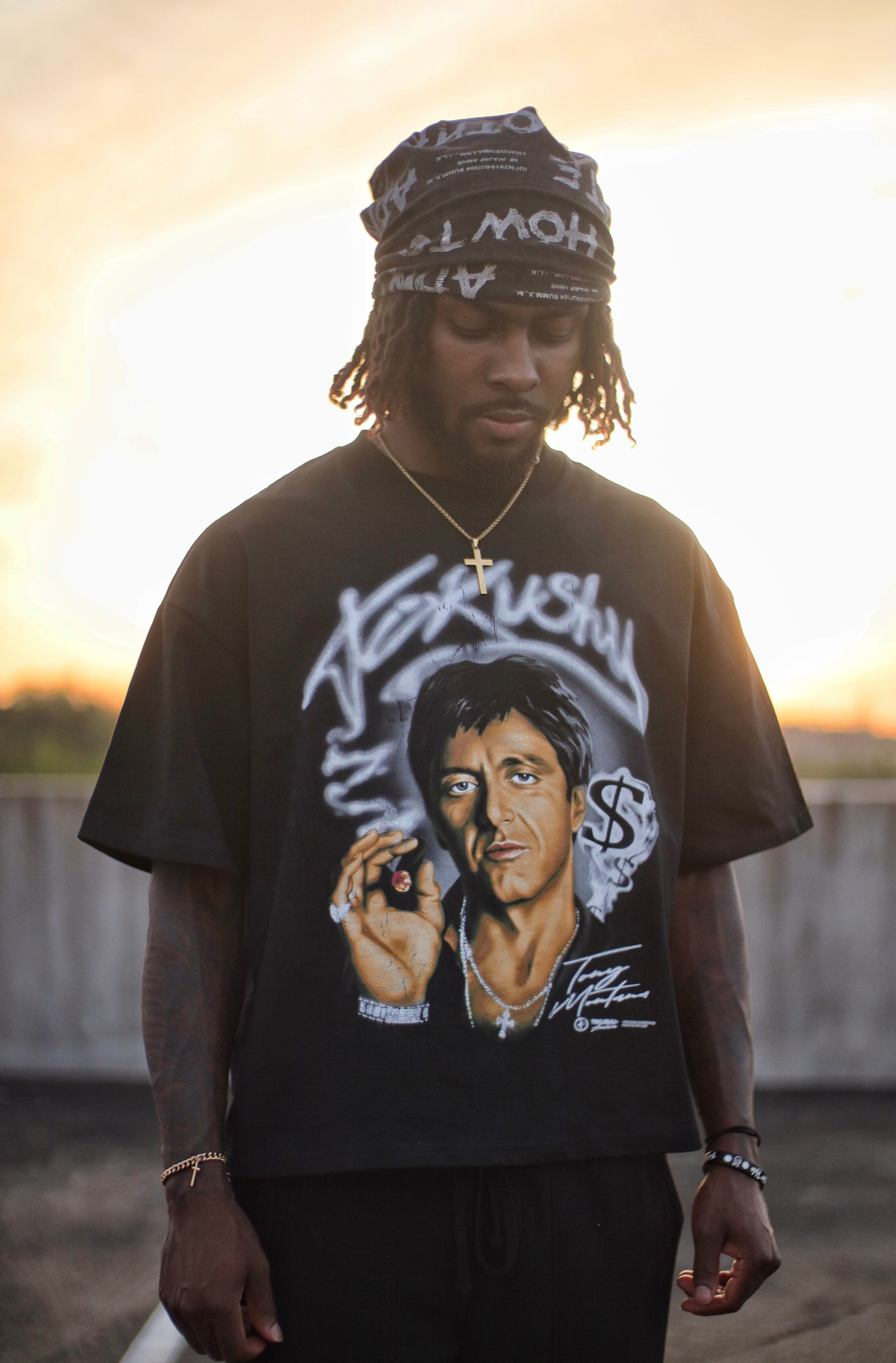 "I TALK U LISTEN" Loose Boxy Tee