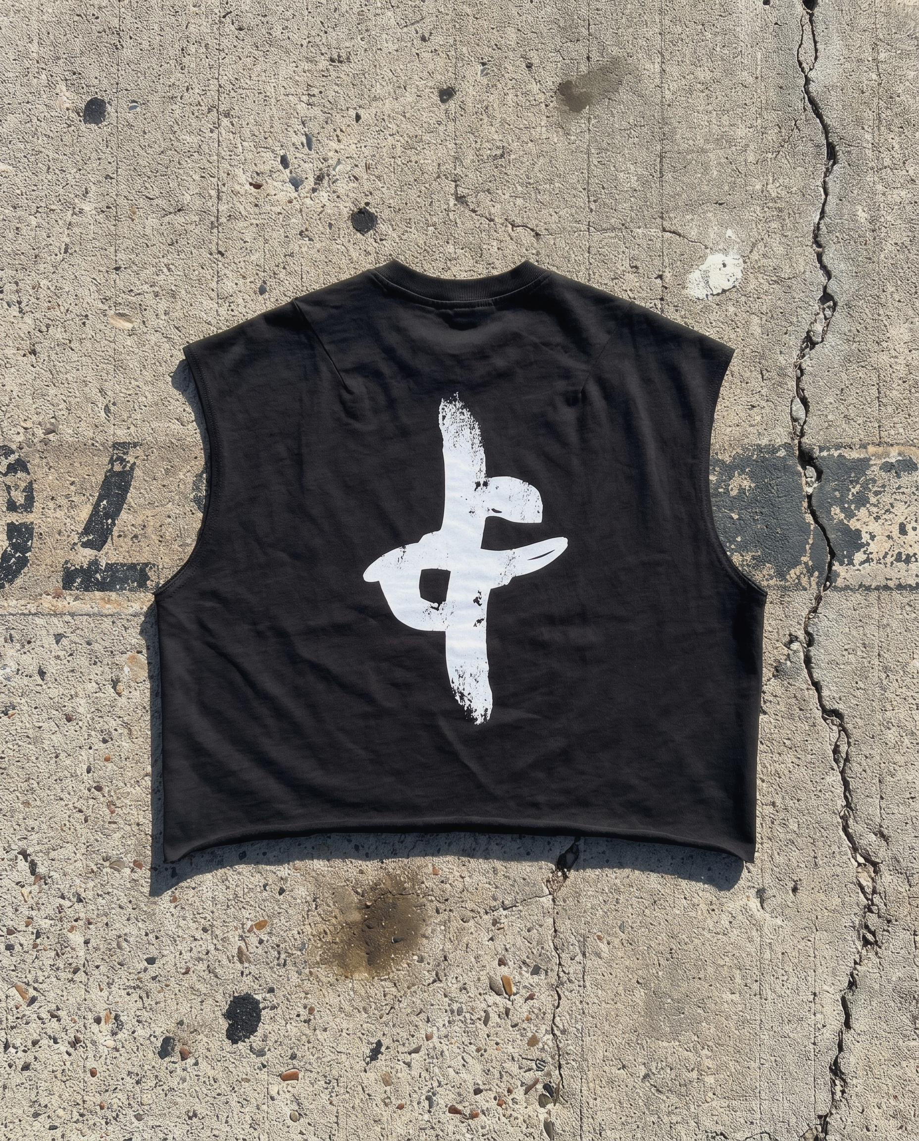 IDENTITY French Terry Boxy Tank Top