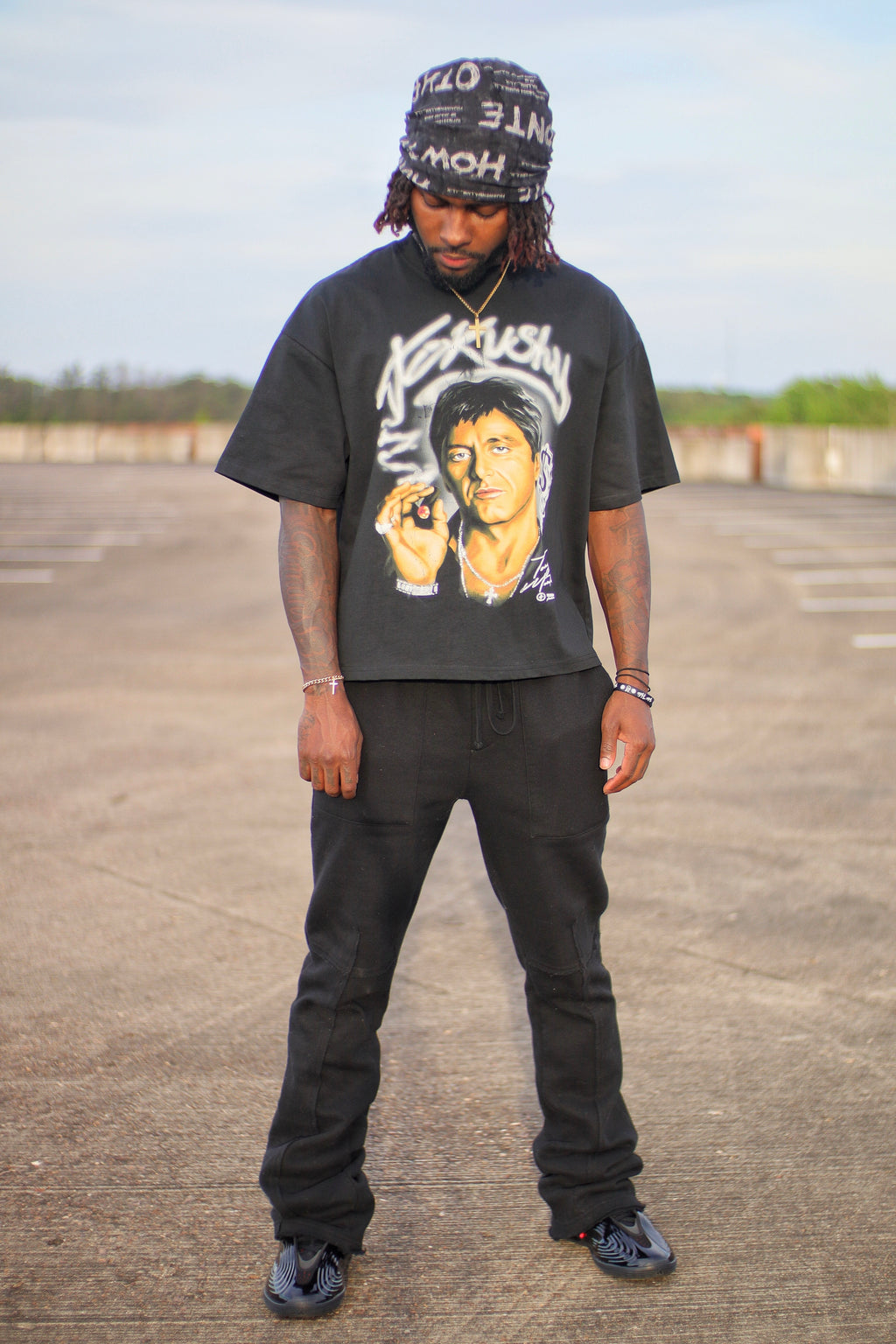 "I TALK U LISTEN" Loose Boxy Tee