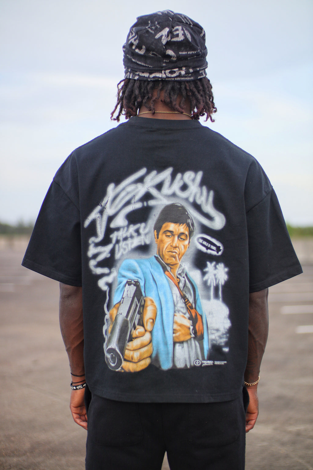"I TALK U LISTEN" Loose Boxy Tee